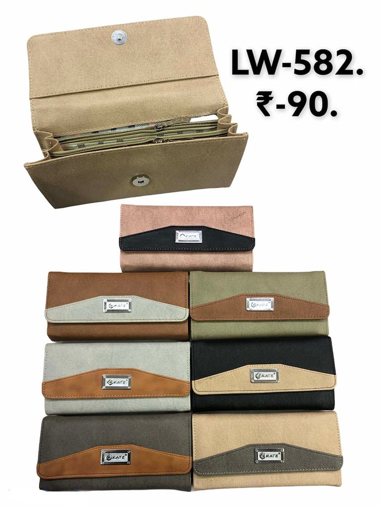 Ladies Wallet in Assorted color - LW-582