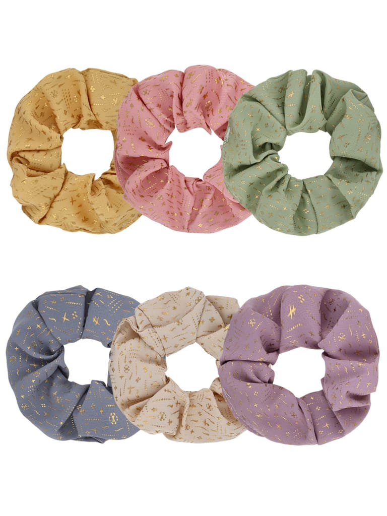 Printed Scrunchies in Assorted color - CNB25224