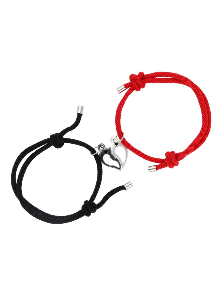 Couple Magnetic Bracelet in Two Tone finish - CNB26538