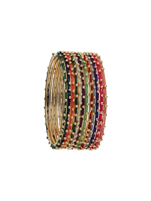 Thread Bangles for Kids in Gold finish - JAH3652