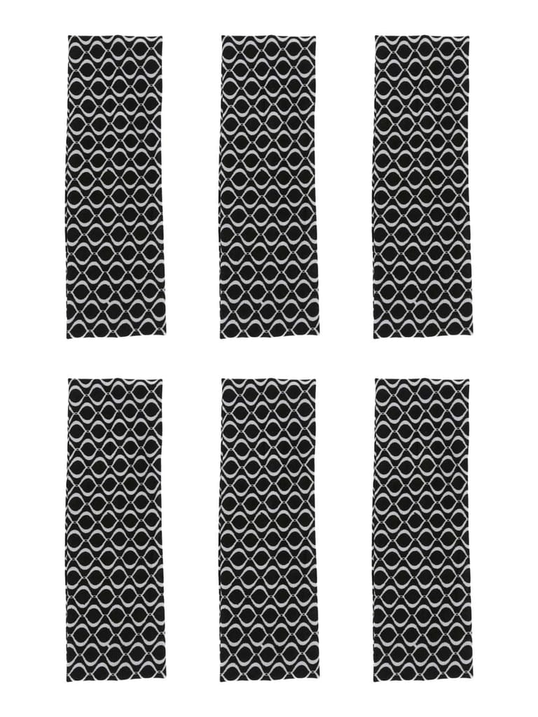 Printed Hair Belt in Black & White color - VIE