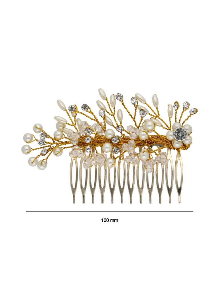 Fancy Comb in Gold finish - ARE1036