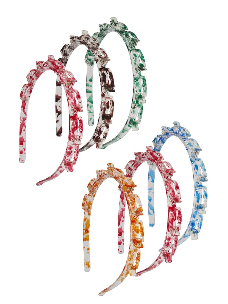 Printed Hair Band in Assorted color - ASN