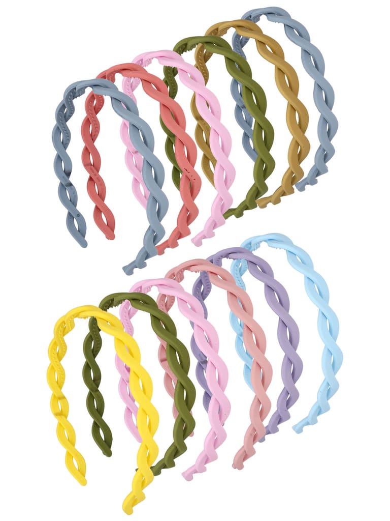 Plain Hair Band in Assorted color - CNB27191