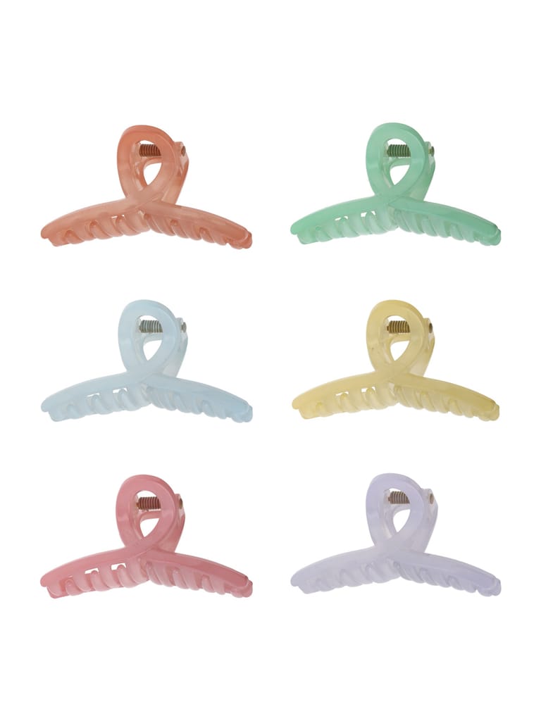 Plain Butterfly Clip in Assorted color - BY576K