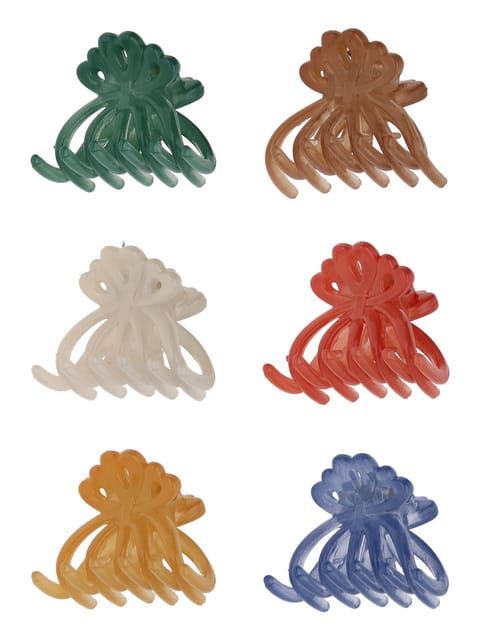 Plain Butterfly Clip in Assorted color - BY595L