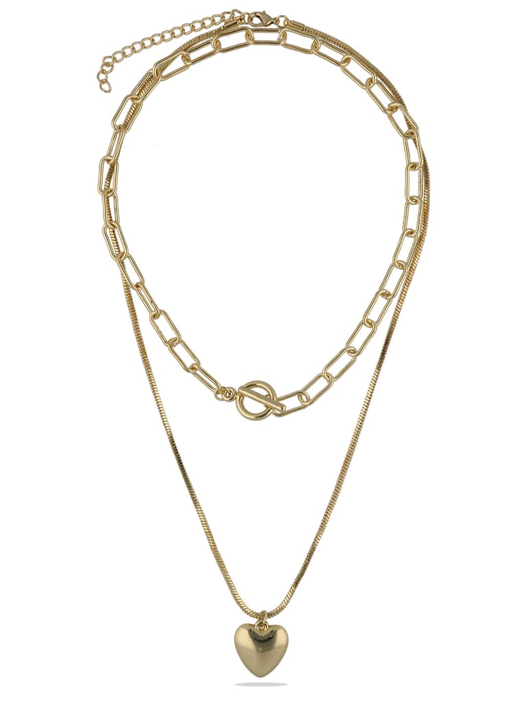 Western Necklace in Gold finish - CNB28039