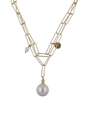 Western Necklace in Gold finish - CNB28059