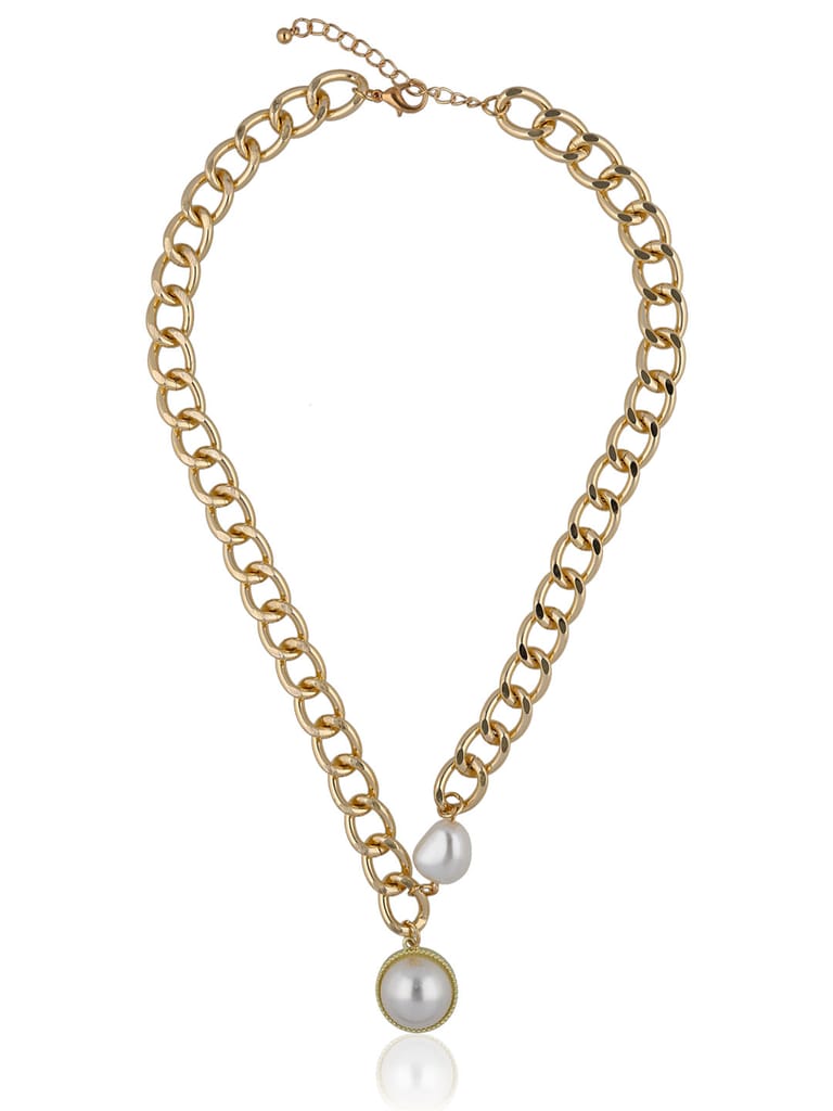 Western Necklace in Gold finish - CNB28065