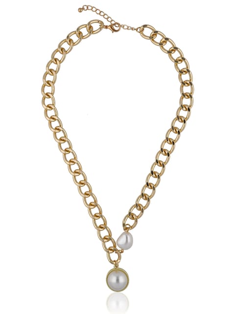 Western Necklace in Gold finish - CNB28065