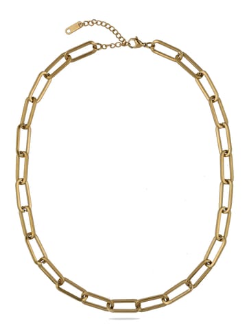 Western Necklace in Gold finish - CNB28084