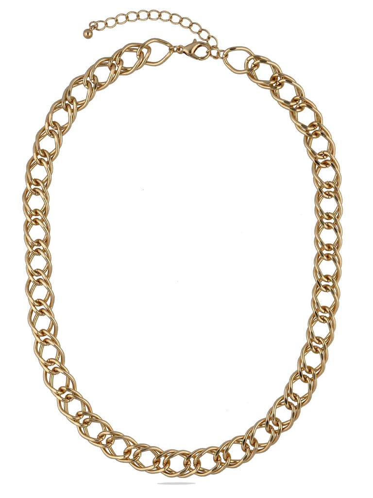 Western Necklace in Gold finish - CNB28085