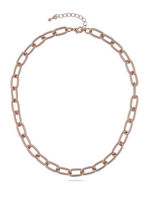 Western Necklace in Rose Gold finish - CNB28096