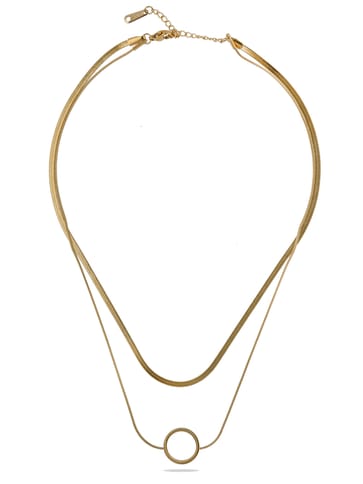 Western Necklace in Gold finish - CNB28109