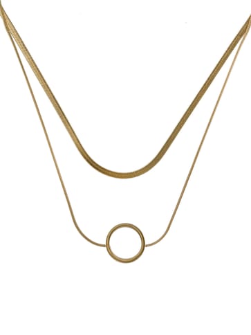 Western Necklace in Gold finish - CNB28109
