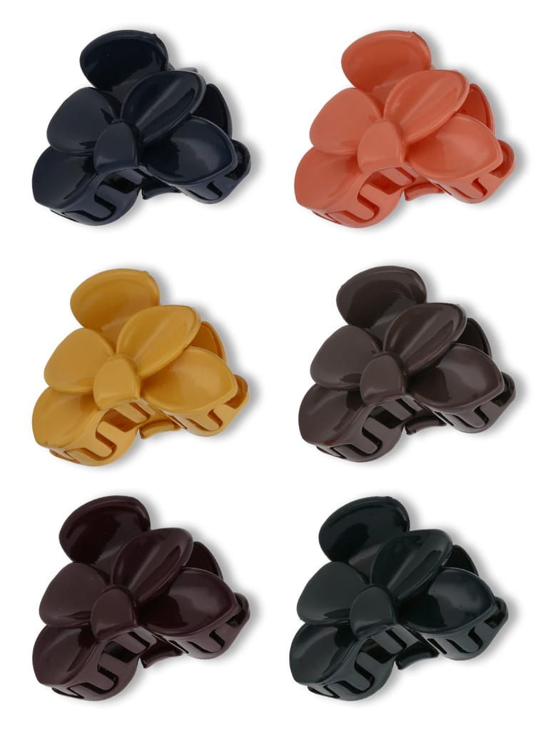Plain Butterfly Clip in Assorted color - TAL2112_10
