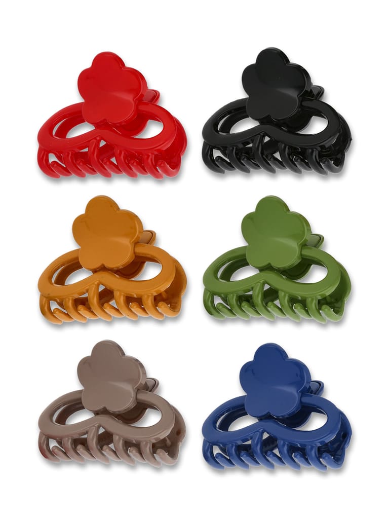 Plain Butterfly Clip in Assorted color - TAL2118_93