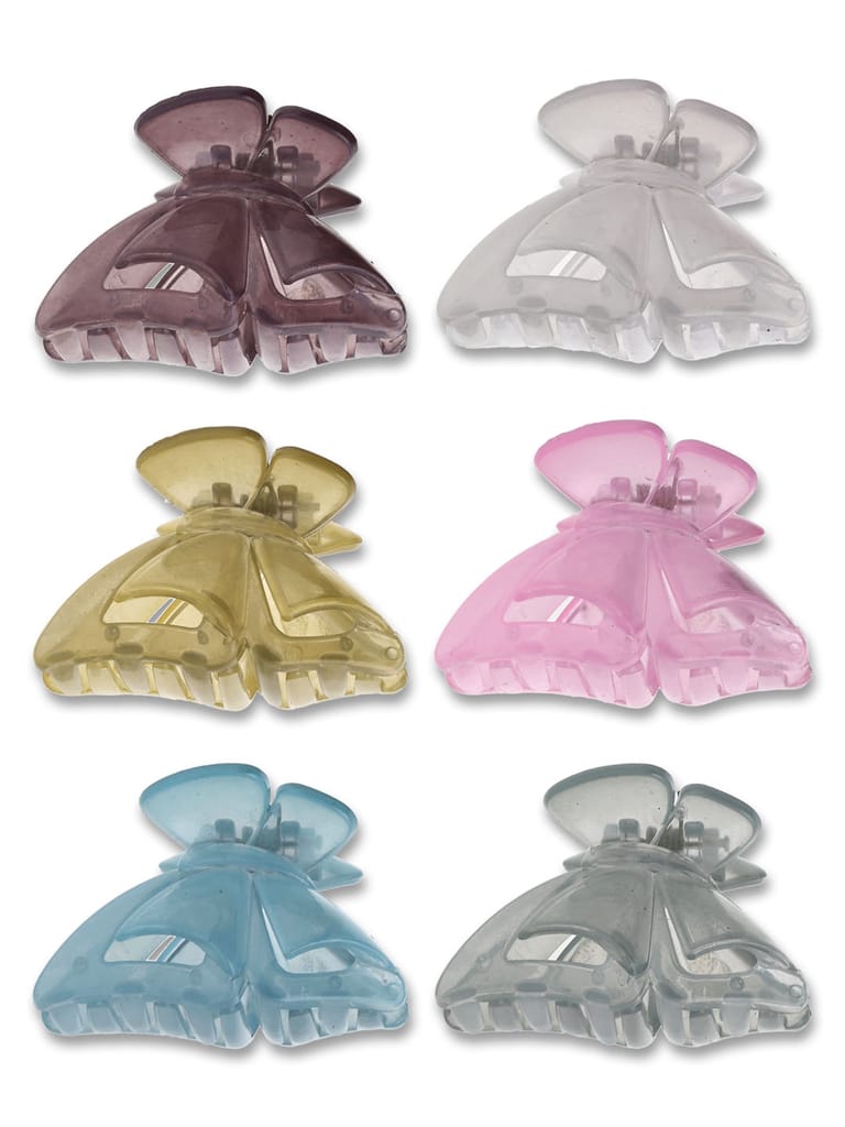 Plain Butterfly Clip in Assorted color - TAL2117_71