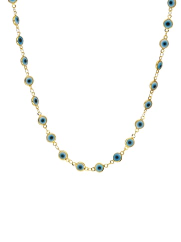 Evil Eye Necklace in Gold finish - CNB27841