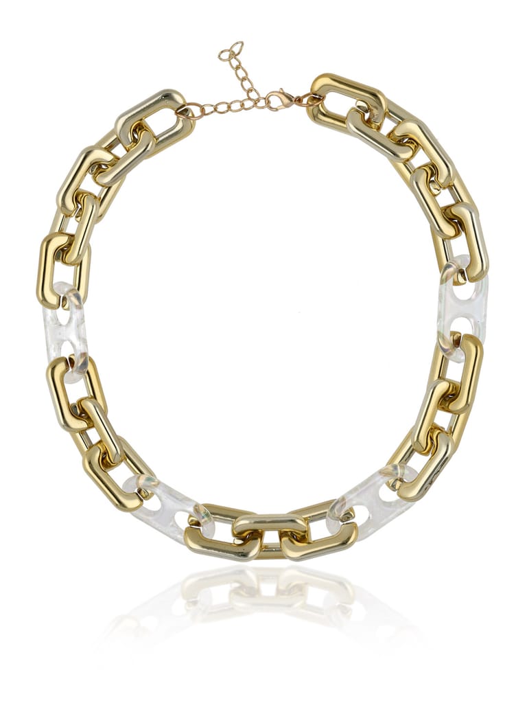 Western Necklace in Gold finish - CNB28073