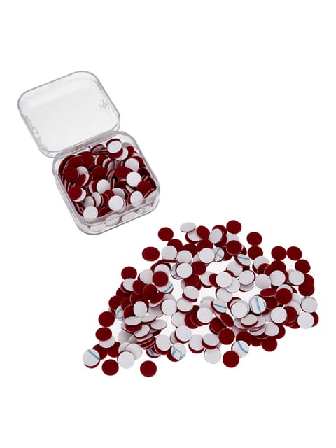 Traditional Bindis in Maroon color - RICM-1.5
