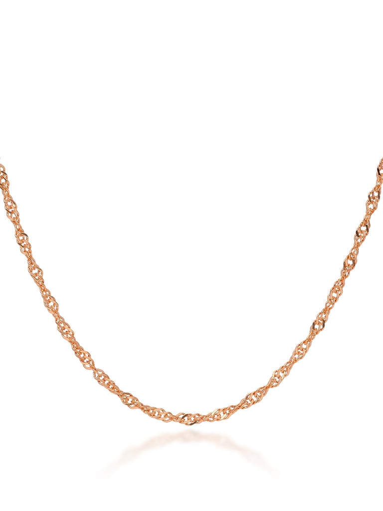 Western Chain in Rose Gold finish - CNB28021