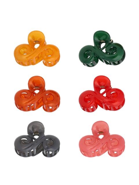 Plain Butterfly Clip in Assorted color - CNB15786