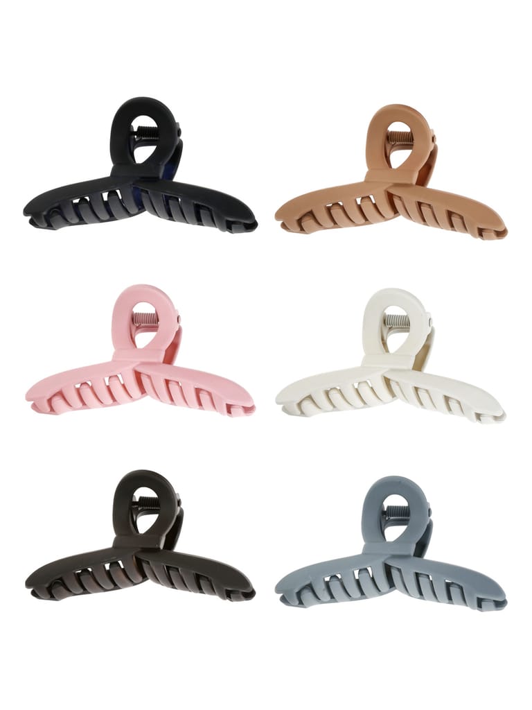 Plain Butterfly Clip in Assorted color - CNB16103