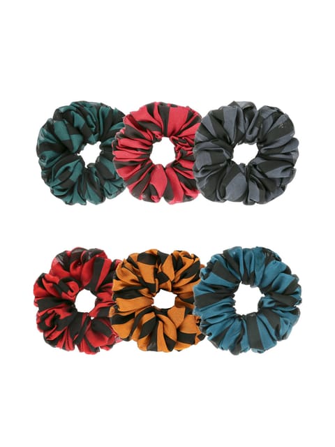 Printed Scrunchies in Assorted color - BHE2433