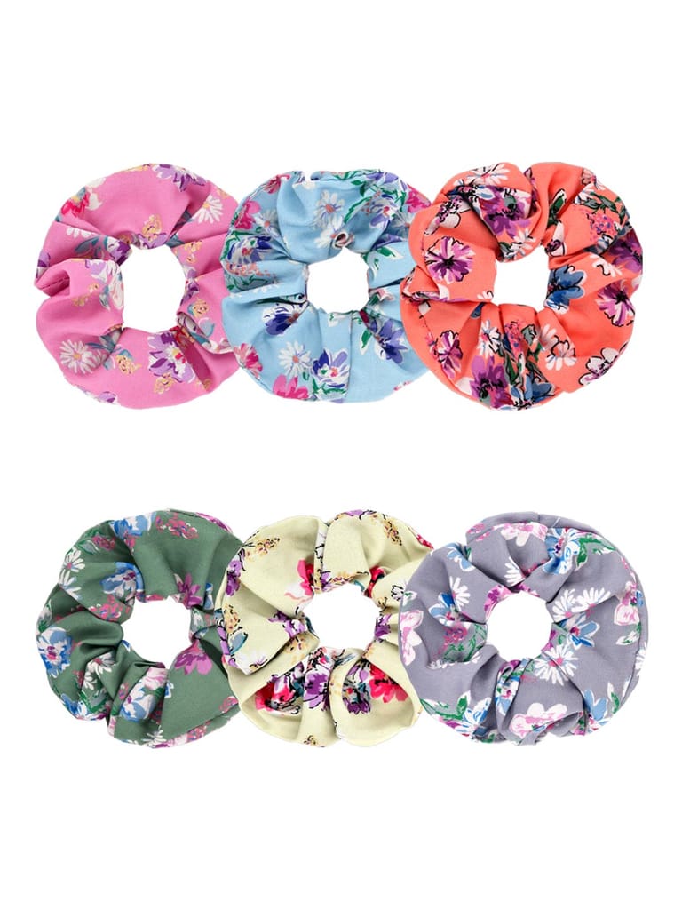 Printed Scrunchies in Assorted color - BHE2487