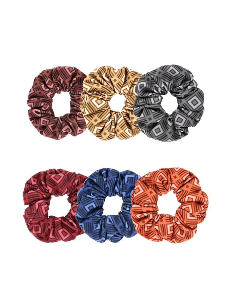 Printed Scrunchies in Assorted color - CNB28385