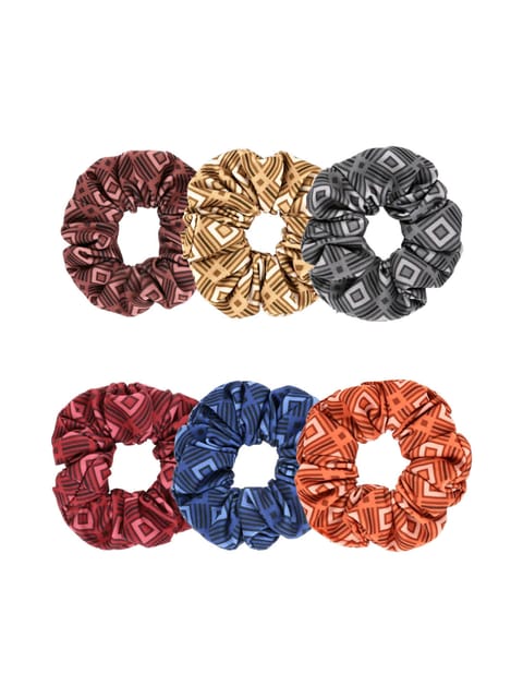 Printed Scrunchies in Assorted color - BHE2451