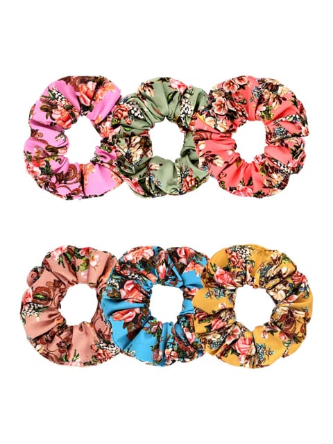Printed Scrunchies in Assorted color - BHE2513