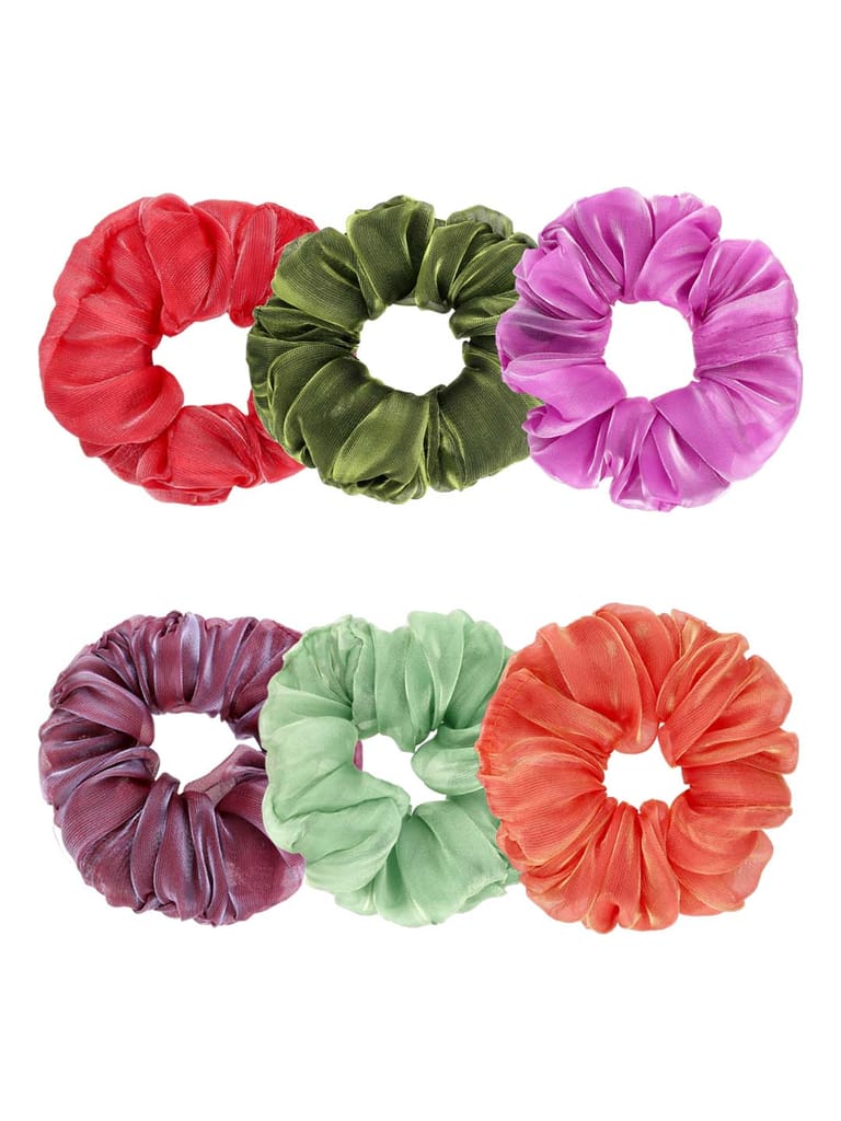 Plain Scrunchies in Assorted color - BHE2457