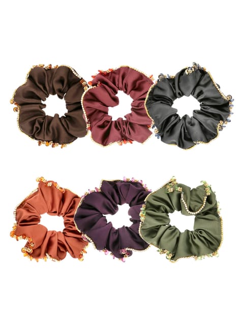 Fancy Scrunchies in Assorted color - SCRAC173