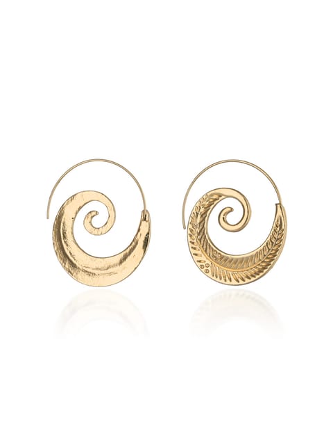 Western Bali / Hoops in Gold finish - CNB16507
