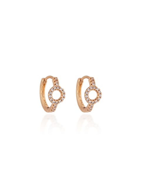AD / CZ Bali / Hoops in Gold finish - CNB24640