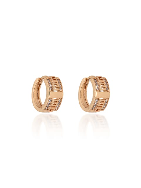 AD / CZ Bali / Hoops in Gold finish - CNB24648