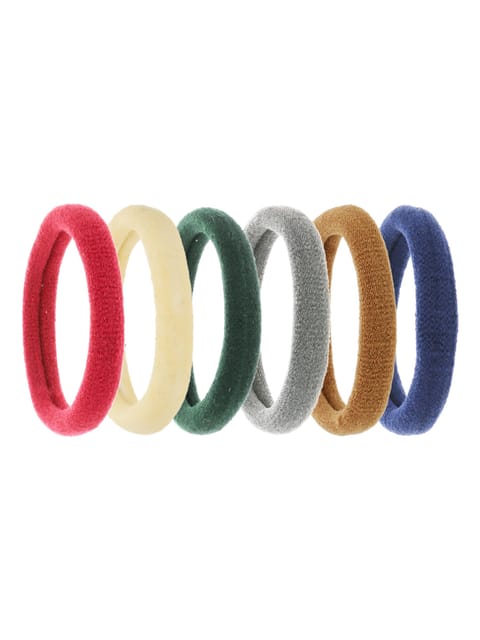 Plain Elastic Rubber Bands in Assorted color - CNB9902