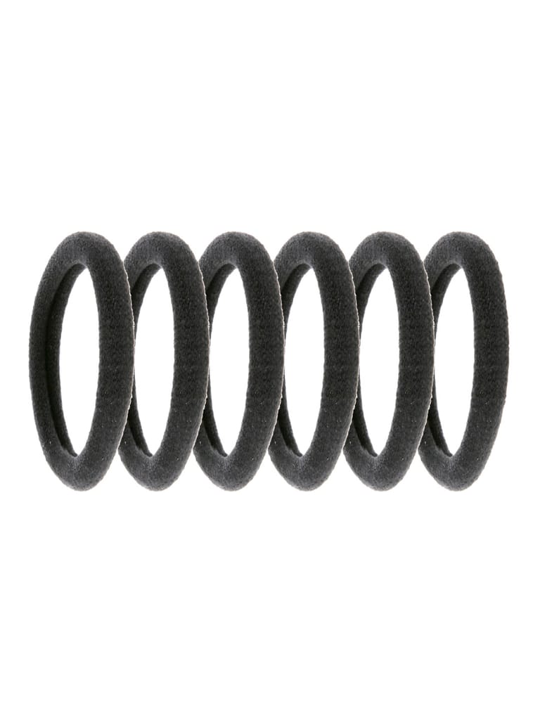 Plain Rubber Bands in Black color - DIV10228