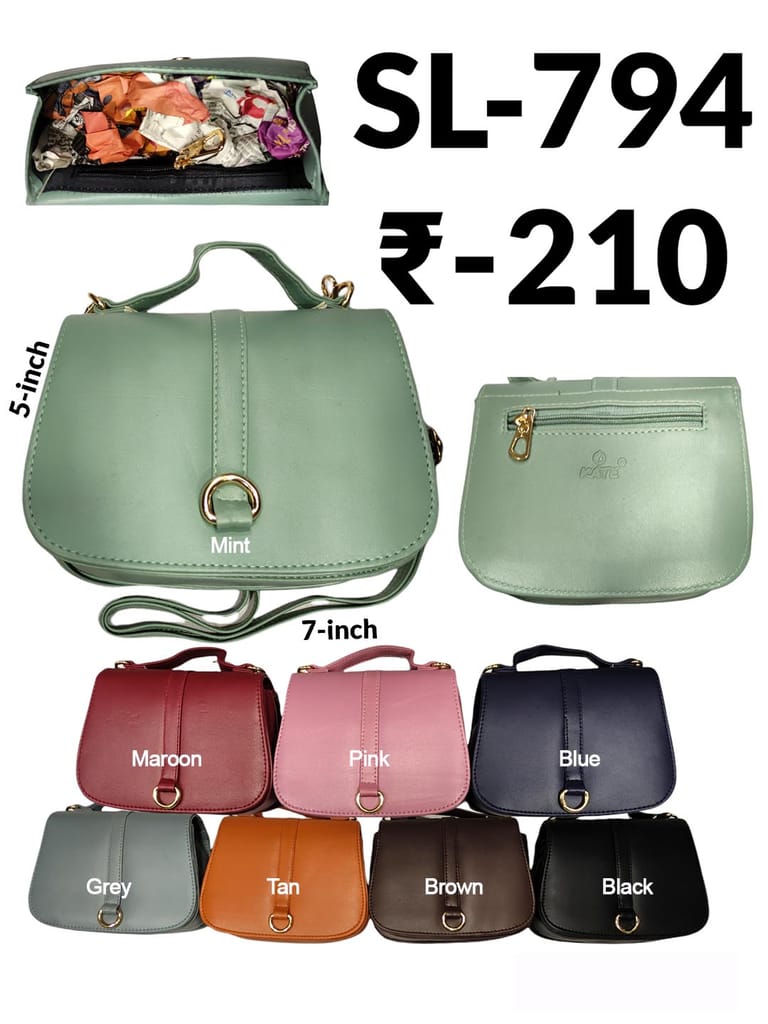 Elegant Bag With Shoulder Sling - SL-794