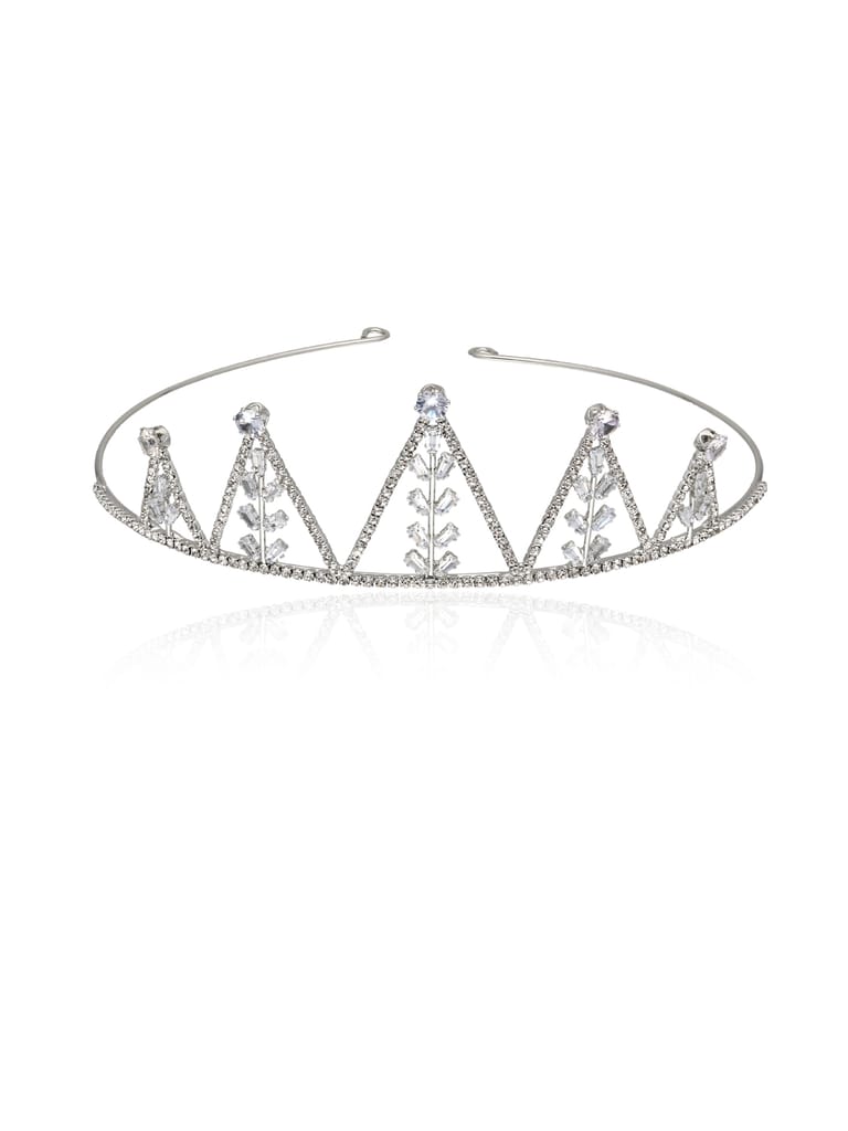 Fancy Crown in Rhodium finish - PARAD4