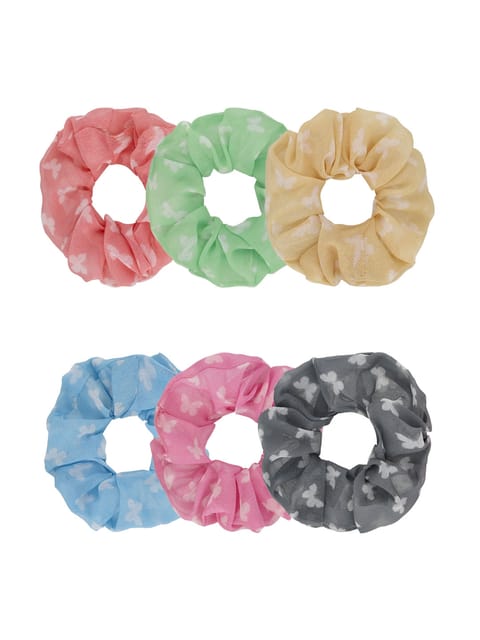 Printed Scrunchies in Assorted color - CNB29392