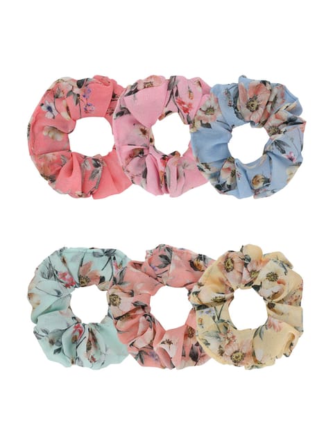 Printed Scrunchies in Assorted color - CNB29397