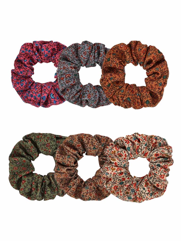 Printed Scrunchies in Assorted color - CNB29402