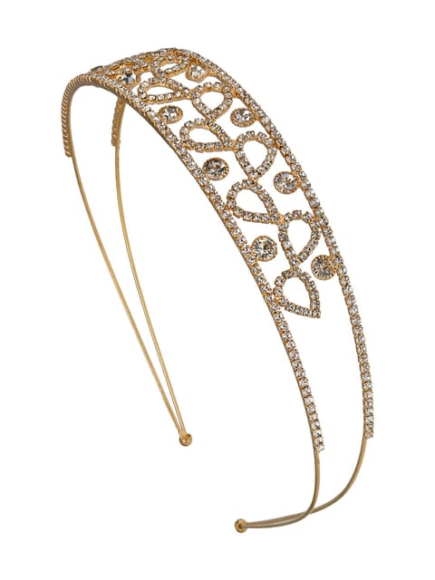 Fancy Hair Band in Gold finish - PARCT228GO