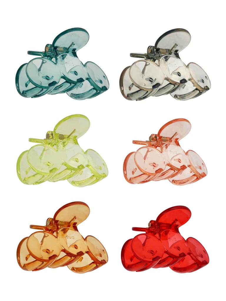 Plain Butterfly Clip in Assorted color - CNB29360