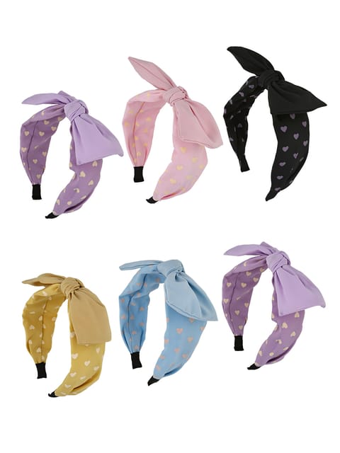 Printed Hair Band in Assorted color - CNB29657
