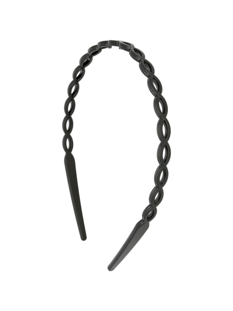 Plain Hair Band in Black color - AS4085M