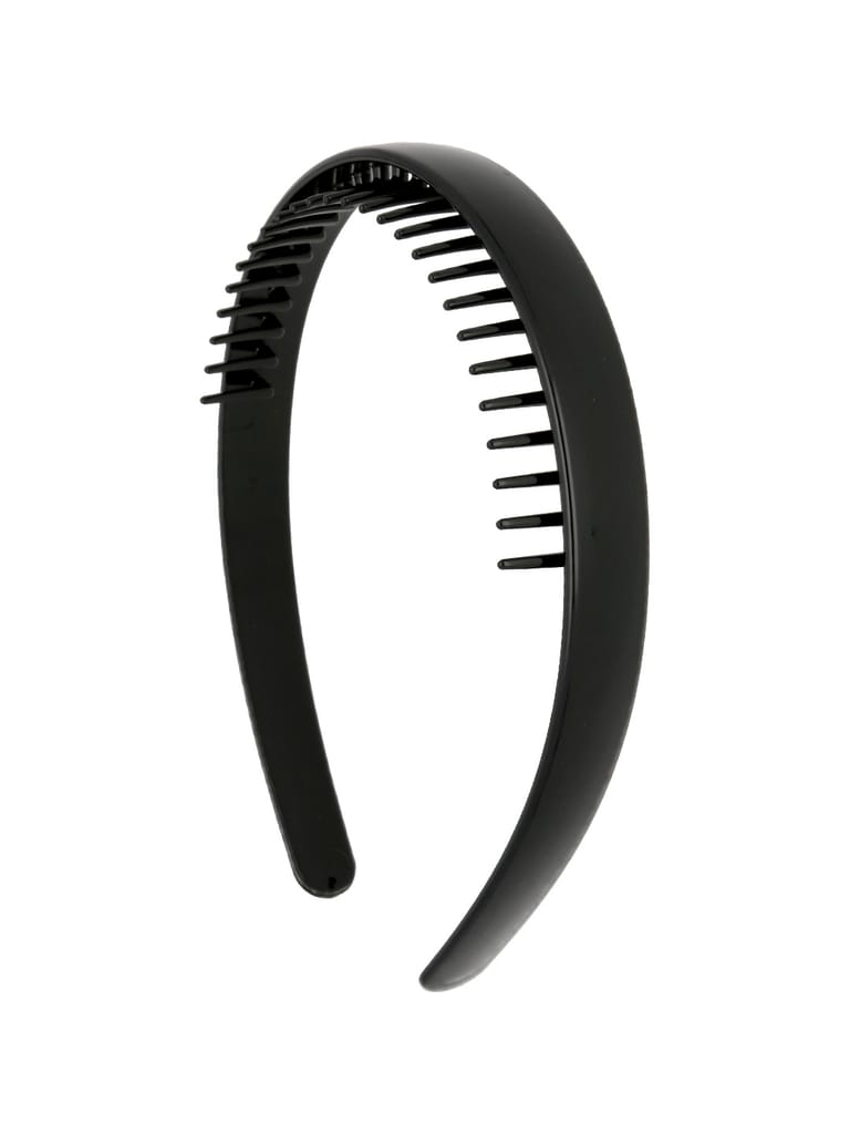 Plain Hair Band in Black color - AS4113M